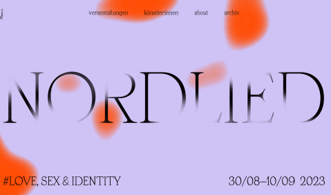 Nordlied Festival – Screenshot der Website 