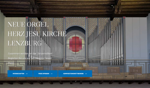 Website: Orgelprojekt – Kirchgemeinde Lenzburg