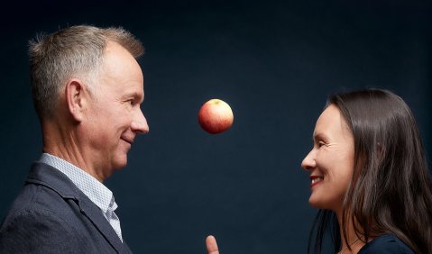 Uraufführung: „Adam & Eva“ von Mike Svoboda (Komponist, Dirigent) und Anne-May Krüger (Libretto). Foto: studio kaviani