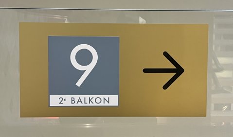 Reihe 9 im deSingel, Antwerpen. Foto: mku