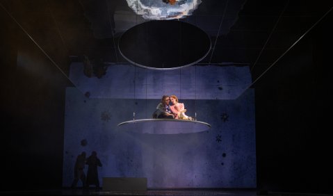 Paride Cataldo (Werther), Anna Dowsley (Charlotte). Foto: © Stephan Walzl