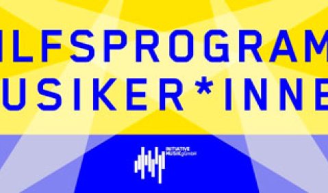 Hilfsprogramm Initiative Musik.