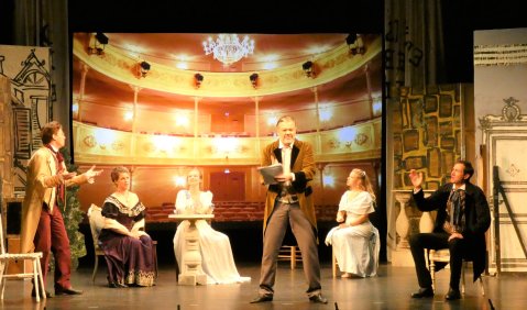Neuburger Kammeroper innen. Foto: Kammeroper Neuburg