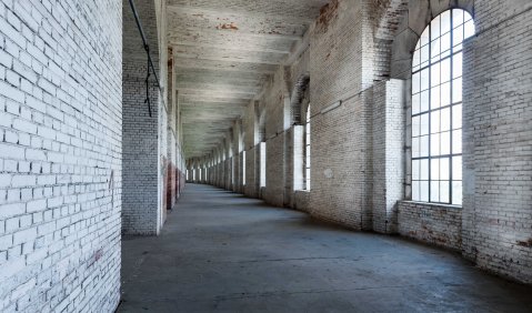 Kulturszene auf 7000 Quadratmetern in früherer NS-Kongresshalle. Foto: Presse Stadt Nürnberg, Christian Sperber