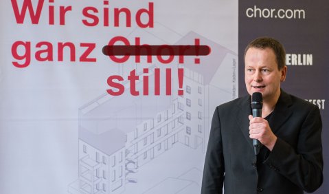Wir sind ganz still. Foto: Hufner