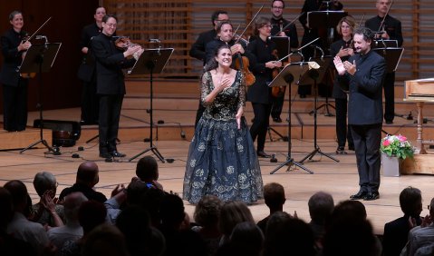 Konzert mit Cecilia Bartoli. Foto: Peter Fischli / LUCERNE FESTIVAL