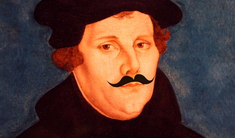 Martin Luther. Fake!