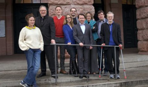 Das neue Leitungsteam des Staatstheaters Mainz. Foto: Hauff