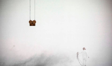 „Moses und Aron“ an der Opéra Bastille in Paris. Foto: Bernd Uhlig