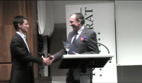 puk-Preisverleihung im Deutschlandradio. Foto: Hufner
