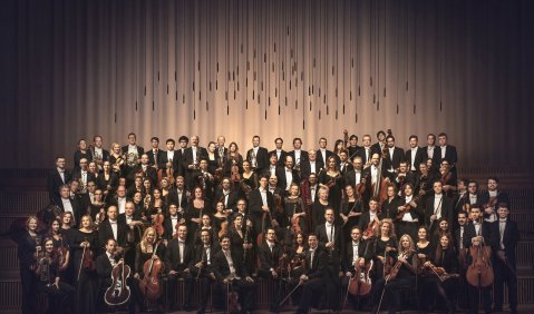 Orchesterfoto RSB. Fotograf: Molina Visuals