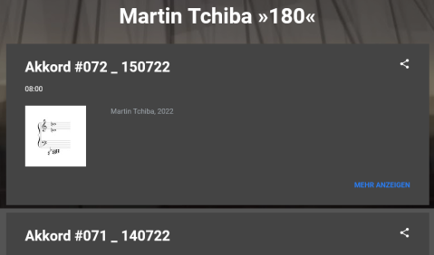 Martin Tchiba „180“