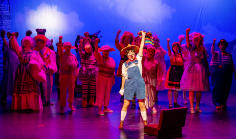 Szene aus dem Musical Shrek am Nordharzer Städtebundtheater. Foto: Presse Städtebundtheater