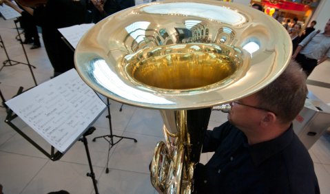 Der Horn der Musik. Foto: Hufner