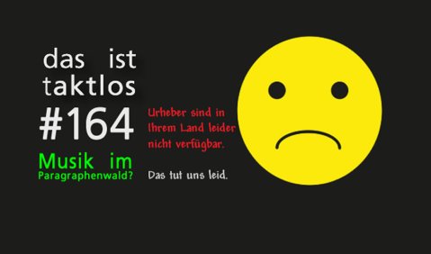 taktlos 164: Musik im Paragraphenwald? Motiv: Hufner
