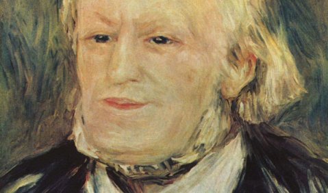 Pierre-Auguste Renoir: Porträt des Richard Wagner. 1882, Öl auf Leinwand, 53 × 46 cm. Paris, Musée d'Orsay