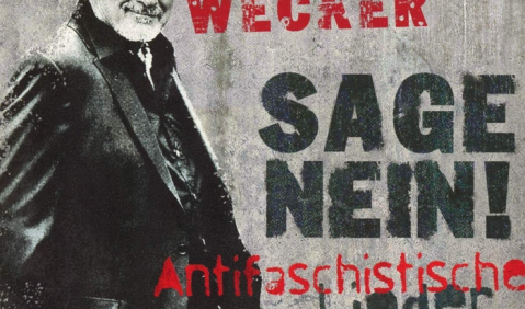 «Erschreckend heutig»: Konstantin Wecker singt antifaschistische Lieder. Foto: CD-Cover
