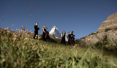 Zermatt Music Festival & Academy – outside. Foto: OLIVIER MAIRE