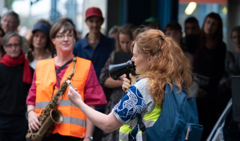 Atonale Musik f&uuml;r alle. Eine Intitiative der inm berlin. Foto: Hufner