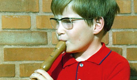 Martin Hufner fl&ouml;tet Euch was. Foto: Kurt Hufner