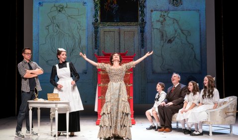 Der Hase mit den Bernsteinaugen, Oper Leipzig. Foto: Tom Schulze