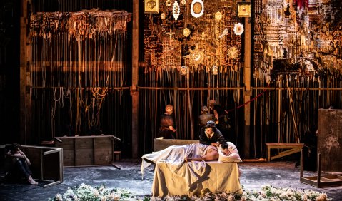 ACCABADORA by Francesco Filidei, world premiere. Conductor: Lucie Leguay &mdash; Stage director: Valentina Carrasco. Festival d&rsquo;Aix-en-Provence 2026 &copy; Jean-Louis Fernandez