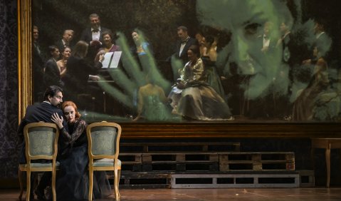 FEDORA von Umberto Giordano, Regie: Christof Loy, Premiere am 27. November 2025 Deutsche Oper Berlin. Foto: © Bettina Stöß