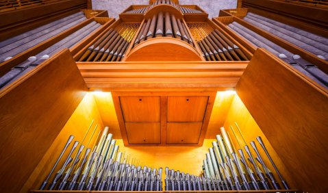 Jehmlichorgel in der Dresdner Kreuzkirche