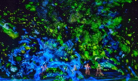 Ring 10010110: Das Rheingold. Foto: Bayreuther Festspiele / Enrico Nawrath