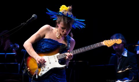 Monika Roscher in Aktion. Foto: Petra Basche