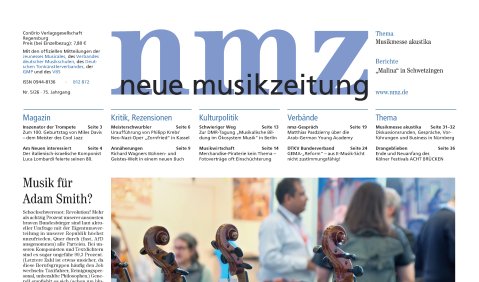 Erste Seite der nmz 05/2026