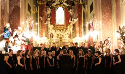 Der Landesjugendchor Niedersachsen in Italien. Foto: Saddo Heibat