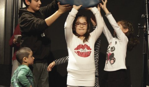 Eine Vielfalt von Aktivitäten beim „Kulturrucksack“ der Musikschule Bochum. Fotos: Frank Oppitz