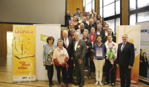 Die Preisträgerinnen und Preisträger. Fotos: Schäfer/VdM
