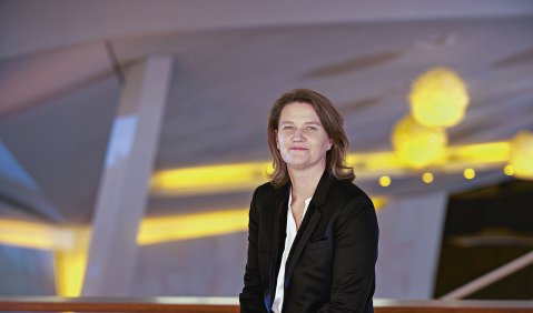 20-jährige Erfahrung als Orchestermanagerin: Andrea Zietzschmann. Foto: Stefan Höderath