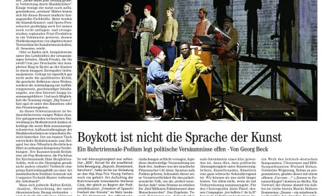 Titelseite der nmz 2018/09.