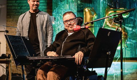 Peter Larsson (rechts) und Paul Bothén vom Duo Parasonic. Foto: ShareMusic