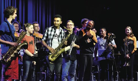 Clash of Brass Bands am 31. Mai im Dortmunder Domicil. Foto: Kurt Rade
