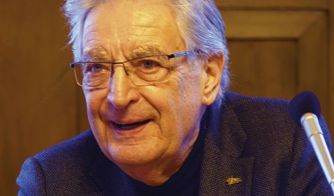 Gegen offene und latente Kunstfeindlichkeit: Gerhart Baum. Foto: Hans Kumpf