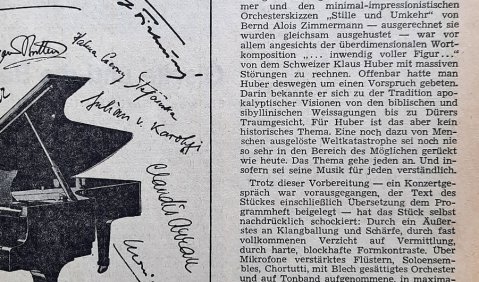 Vor 50 Jahren in der nmz.