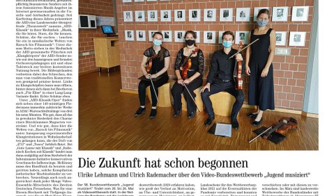 Titelseite der nmz 2021/05