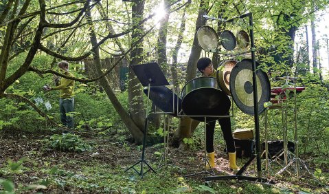 SchwesternParkMusik bei den Wittener Tagen für neue Kammermusik. Foto: WDR Claus Langer