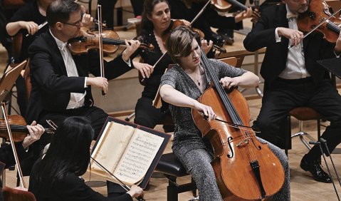Konstanze Pietschmann, Siegerin der Cellokategorie. Foto: Urban Ruths