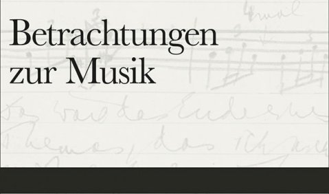 Ludwig Wittgenstein: Betrachtungen zur Musik. Aus dem Nachlass zusammengestellt von Walter Zimmermann, Suhrkamp Verlag, Berlin 2022, 253 S., Abb., Notenbsp., € 25,00, ISBN 978-3-518-22530-1