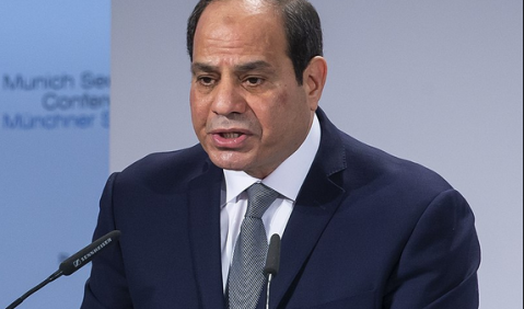 Abdel Fatah al-Sisi während der Münchener Sicherheitskonferenz 2019. Foto: Hildenbrand /MSC - https://securityconference.org/mediathek/asset/abdel-fatah-al-sisi-0902-16-02-2019/