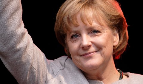 Bildung nur für Wohlstand? Gipfel-Konstrukteurin Angela Merkel. Foto: Bundestag