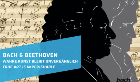 «Bach und Beethoven»: Bach-Museum Leipzig mit Beitrag zum Jubiläum. Foto: Ausstellungsbroschüre
