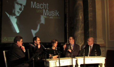Diskussion um Fritz Buschs Vertreibung. Foto: nmzMedia