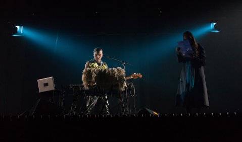 CHEMO BROTHER, Regie: Marielle Sterra, Uraufführung am 30. April 2016, Tischlerei der Deutschen Oper Berlin, copyright: Eike Walkenhorst