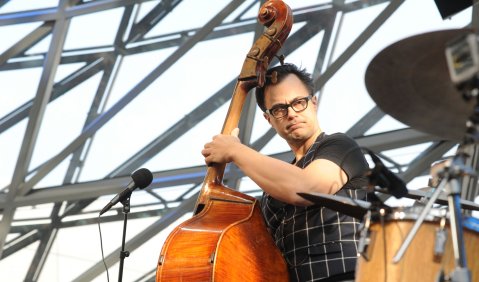 Chris Minh Doky beim BMW Welt Jazz Award. Foto: Ssirus W. Pakzad